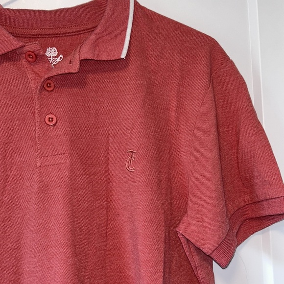 Men’s Pink Polo - Picture 2 of 3